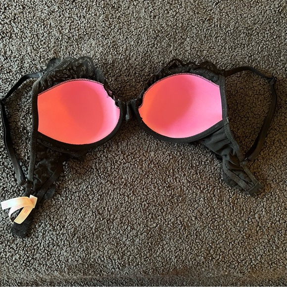 PINK | Lightly Lined Plunge Bra - Picture 5 of 7